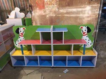 Kệ chó đốm 2 khối